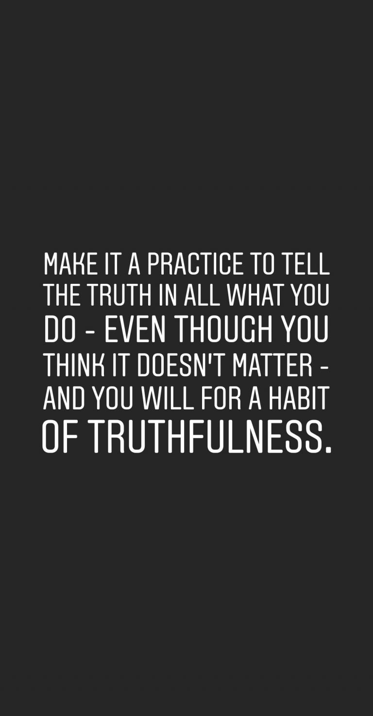 17/365 – Truthfulness